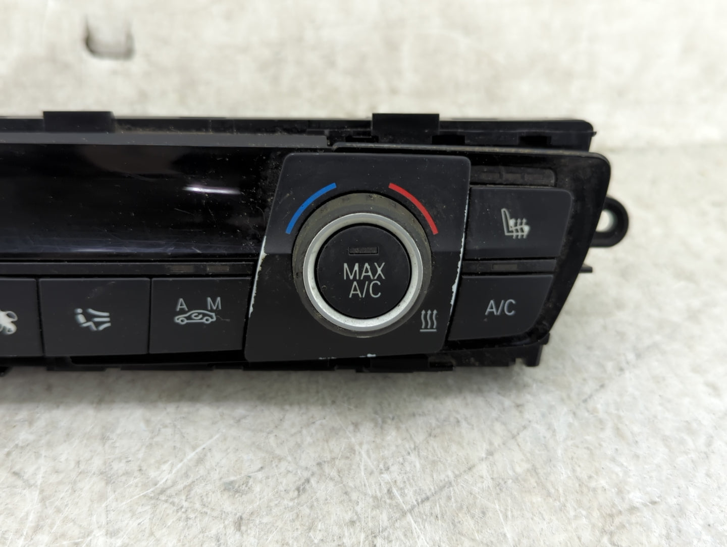 2012-2014 Bmw 320i Climate Control Module Temperature AC/Heater Replacement Fits Fits 2012 2013 2014 OEM Used Auto Parts - O