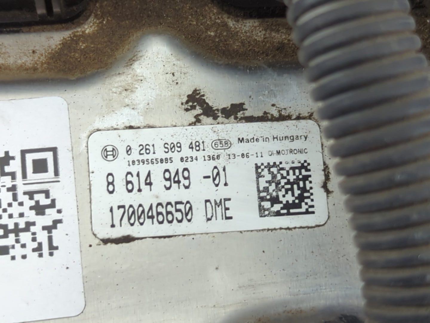 2014-2018 Bmw 320i PCM Engine Control Computer ECU ECM PCU OEM P/N:0261S09481 8614949-01 Fits Fits 2013 2014 2015 2016 2017 