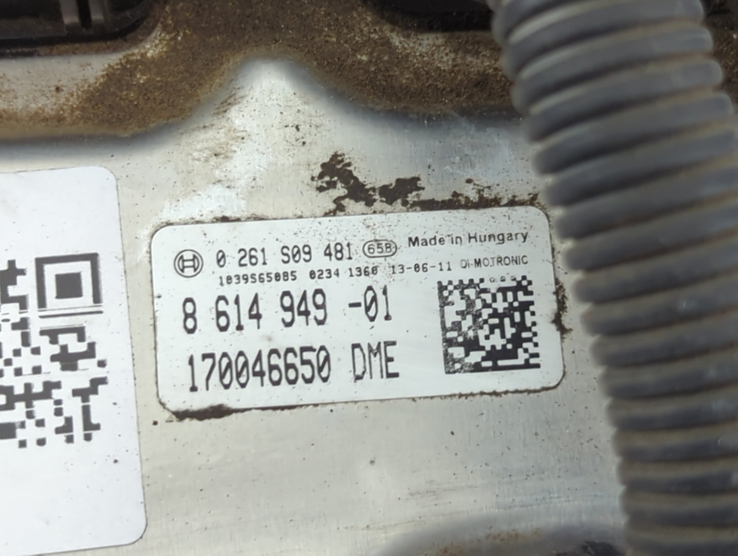 2014-2018 Bmw 320i PCM Engine Control Computer ECU ECM PCU OEM P/N:0261S09481 8614949-01 Fits Fits 2013 2014 2015 2016 2017 