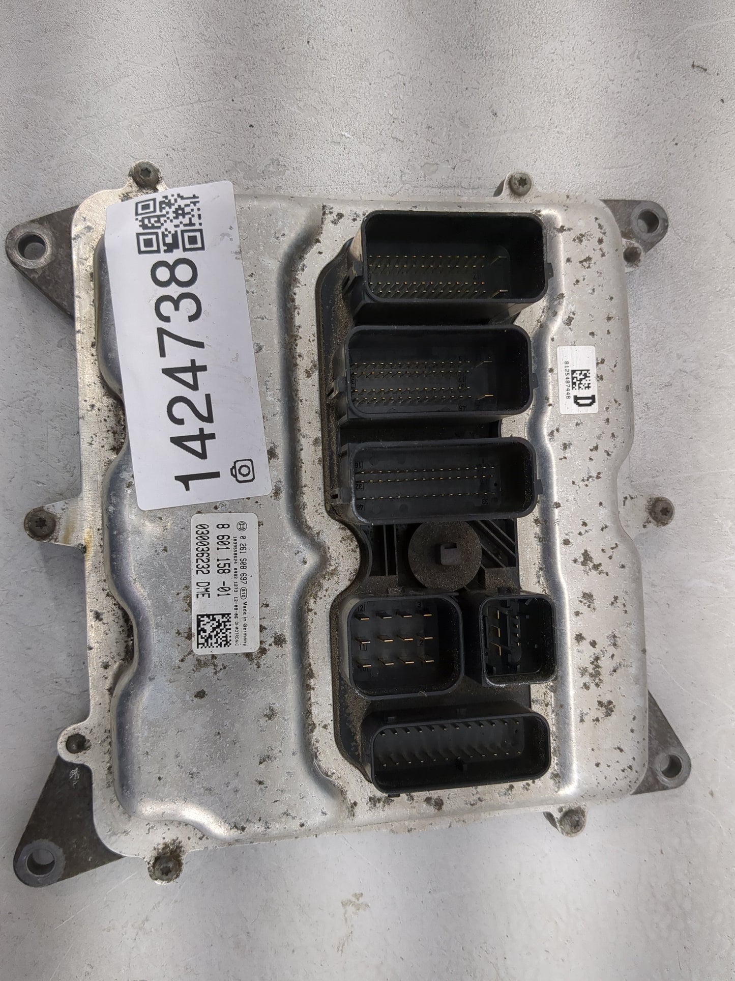 2013 Bmw 328 PCM Engine Control Computer ECU ECM PCU OEM P/N:0261S08697 8601158-01, 030036232 Fits OEM Used Auto Parts - Oem