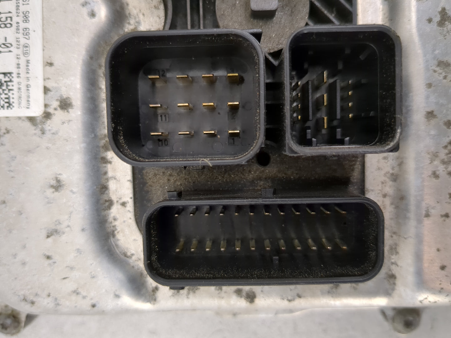 2013 Bmw 328 PCM Engine Control Computer ECU ECM PCU OEM P/N:0261S08697 8601158-01, 030036232 Fits OEM Used Auto Parts - Oem