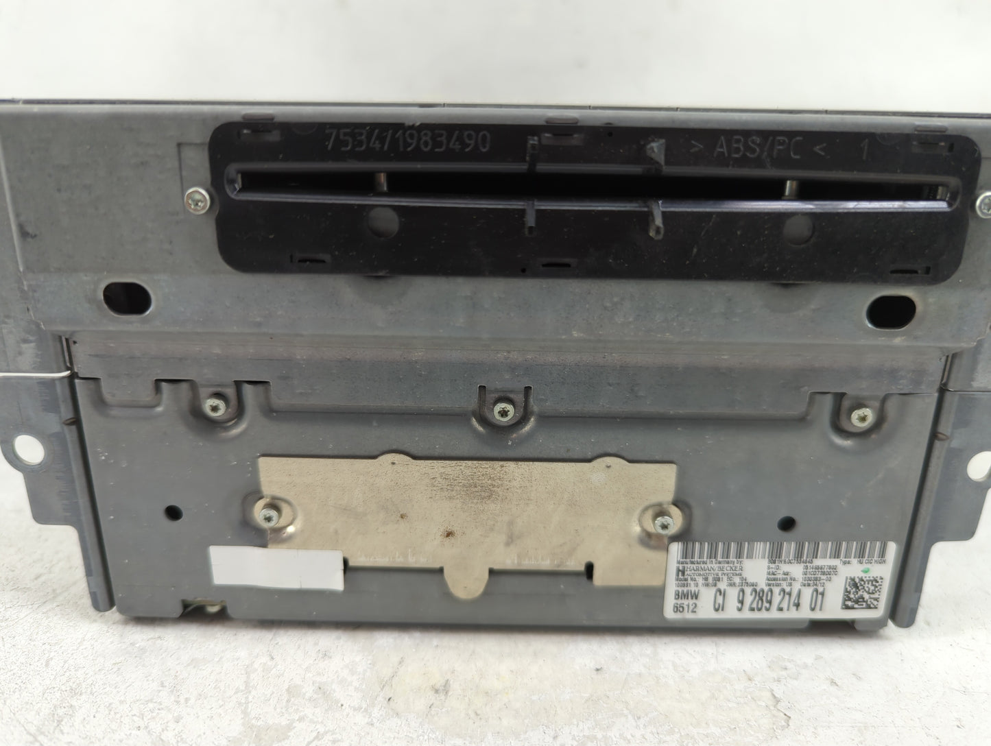 2012-2016 Bmw 328 Radio AM FM Cd Player Receiver Replacement P/N:9289214 HB B081 EC 104 Fits Fits 2012 2013 2014 2015 2016 O