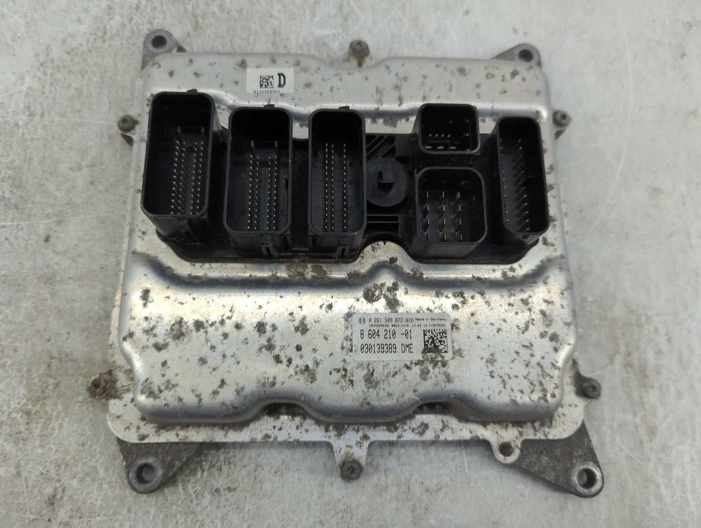 2013 Bmw 328 PCM Engine Control Computer ECU ECM PCU OEM P/N:0261S08872 8604210-01, 030139389 Fits OEM Used Auto Parts - Oem