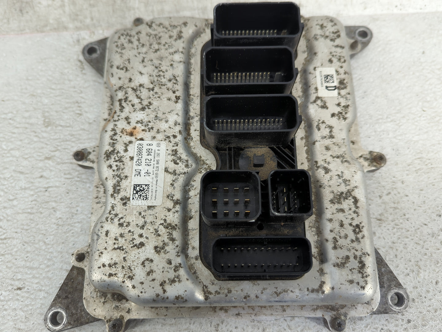 2012-2015 Bmw 328 PCM Engine Control Computer ECU ECM PCU OEM P/N:0261S08872 8604210-01, 030087420 Fits Fits 2012 2013 2014 