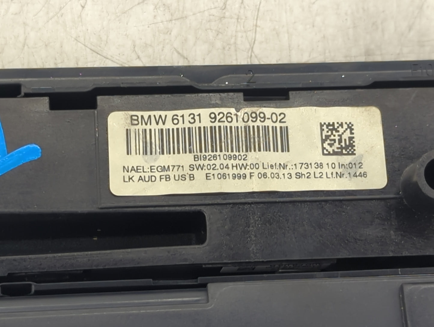 2012-2014 Bmw 328 Climate Control Module Temperature AC/Heater Replacement P/N:9261099-02 61319261099-02 Fits Fits 2012 2013