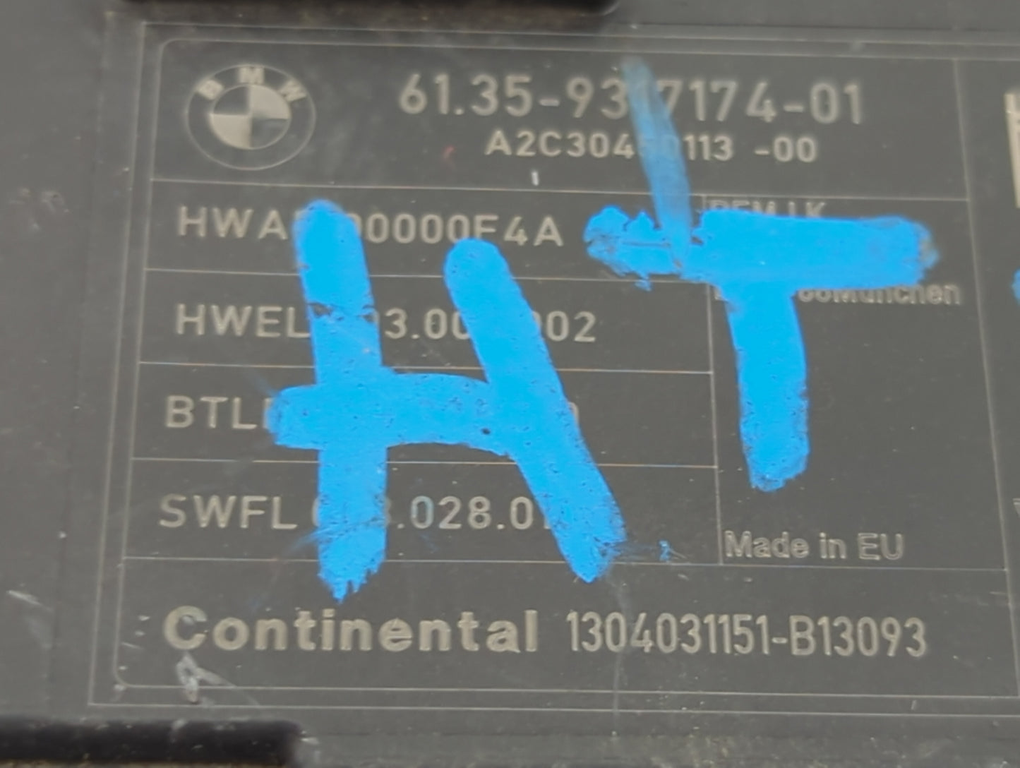 Bmw 328 Body Control Module Bcm Inner Cabin Fuse Box - Oemusedautoparts1.com