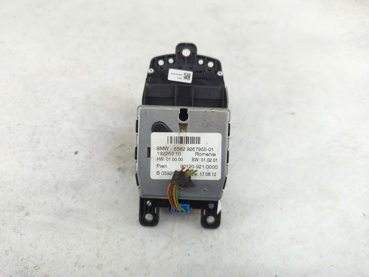 2012-2016 Bmw 328 Radio AM FM Cd Player Receiver Replacement P/N:65829267955-01 90120-921/0000 Fits OEM Used Auto Parts - Oe