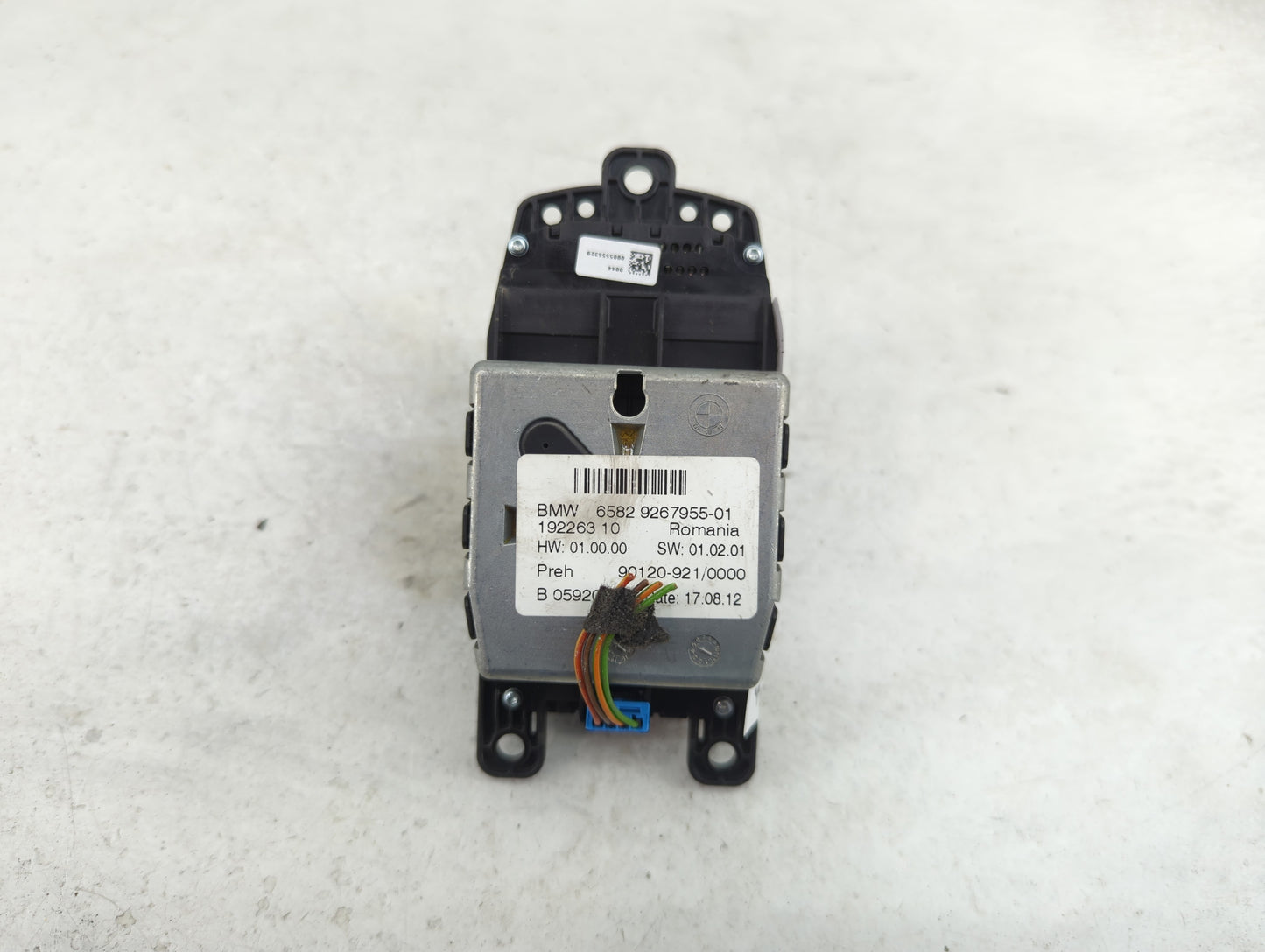 2012-2016 Bmw 328 Radio AM FM Cd Player Receiver Replacement P/N:65829267955-01 90120-921/0000 Fits OEM Used Auto Parts - Oe