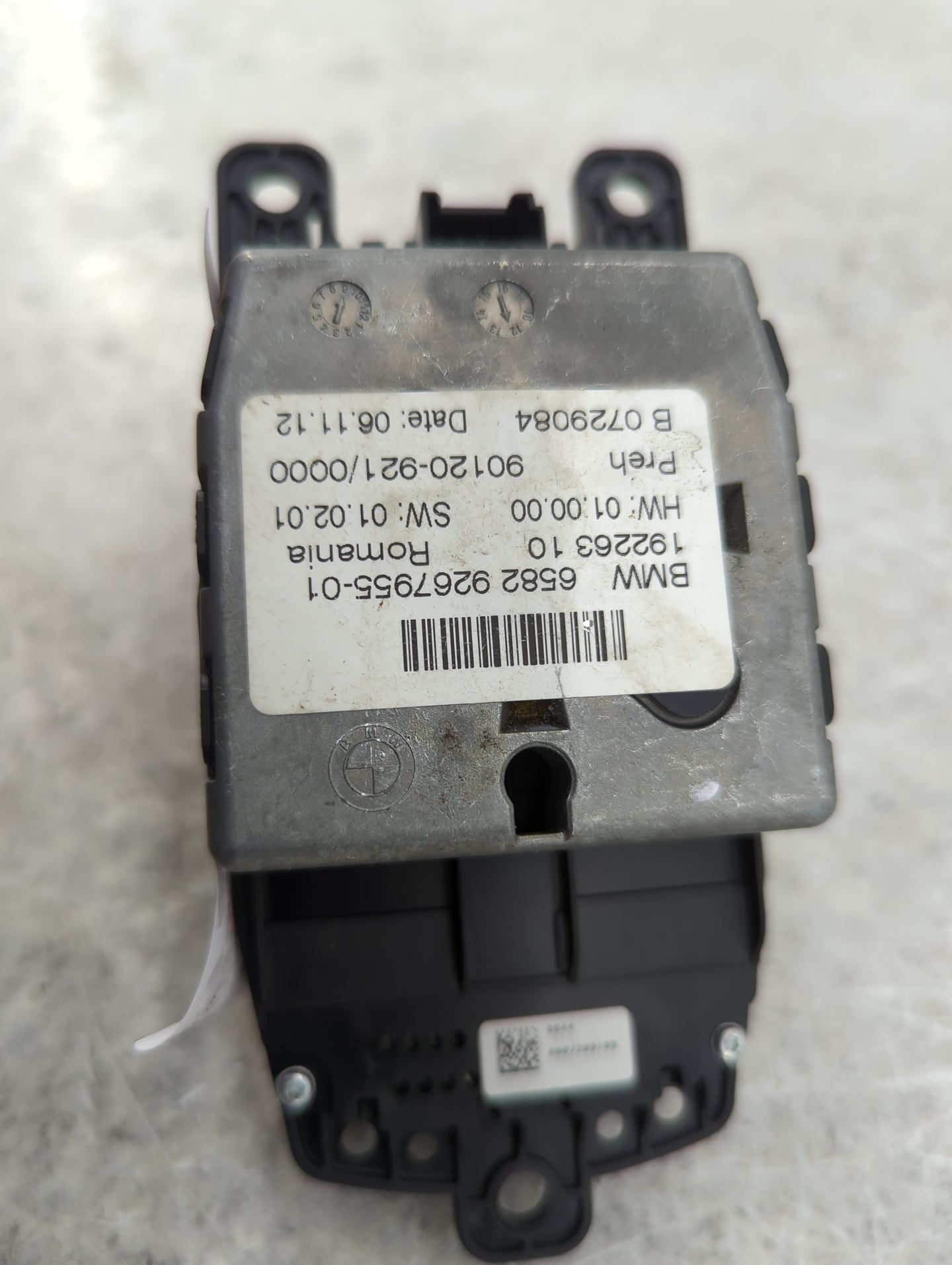 2013 Bmw 328 Radio AM FM Cd Player Receiver Replacement P/N:65829267955-01 192263, 90120-921/0000 Fits OEM Used Auto Parts -