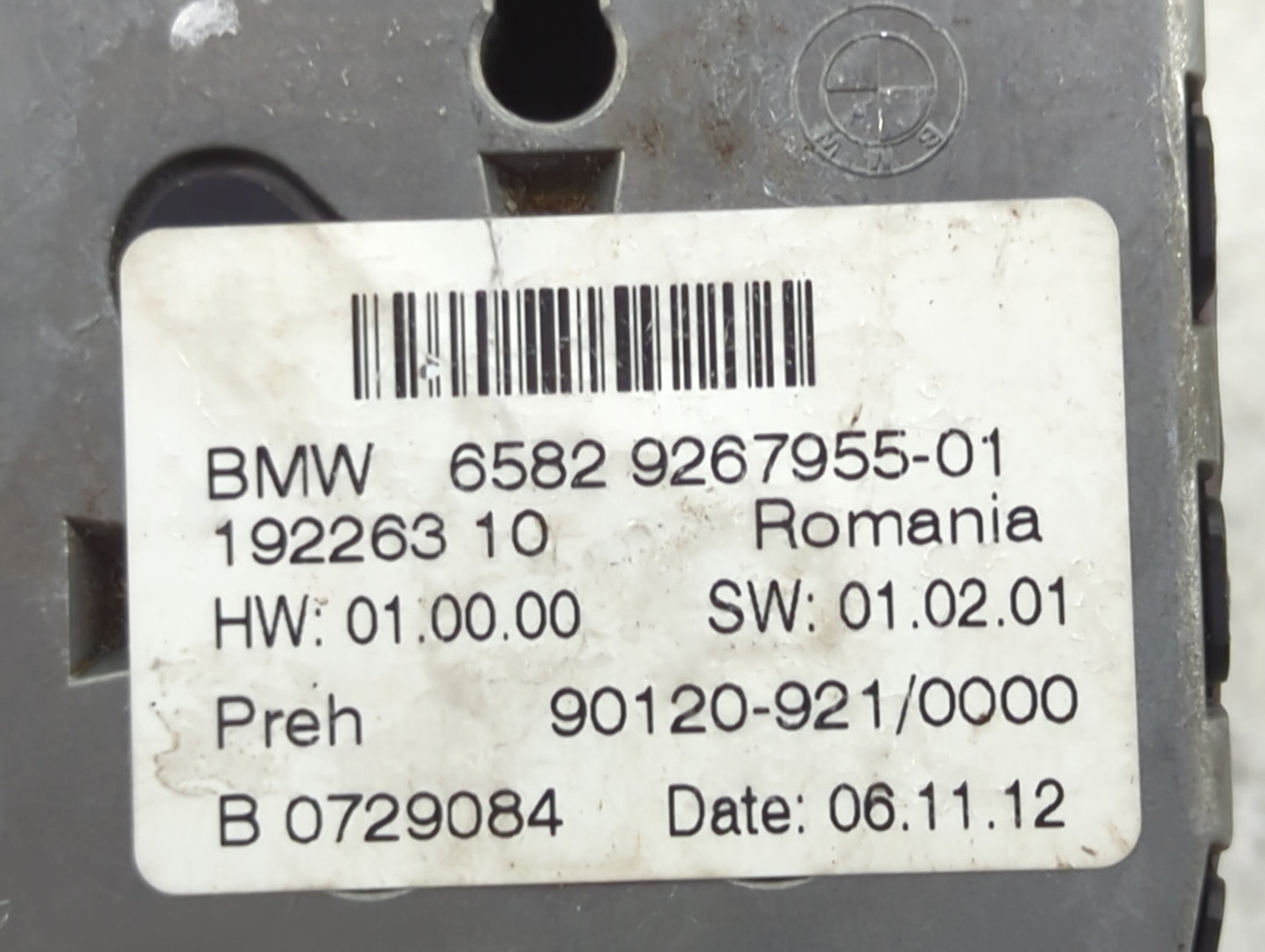 2013 Bmw 328 Radio AM FM Cd Player Receiver Replacement P/N:65829267955-01 192263, 90120-921/0000 Fits OEM Used Auto Parts -