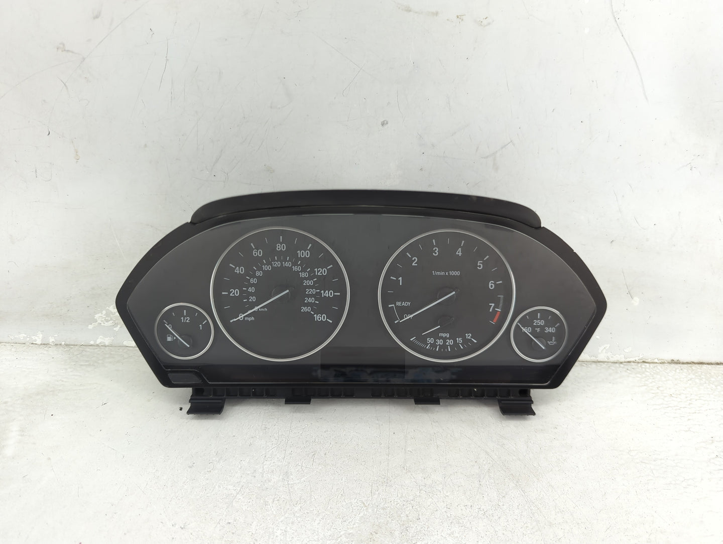 2012-2016 Bmw 328 Instrument Cluster Speedometer Gauges P/N:9232894 9293933-01 Miles:46K Fits OEM Used Auto Parts - Oemuseda
