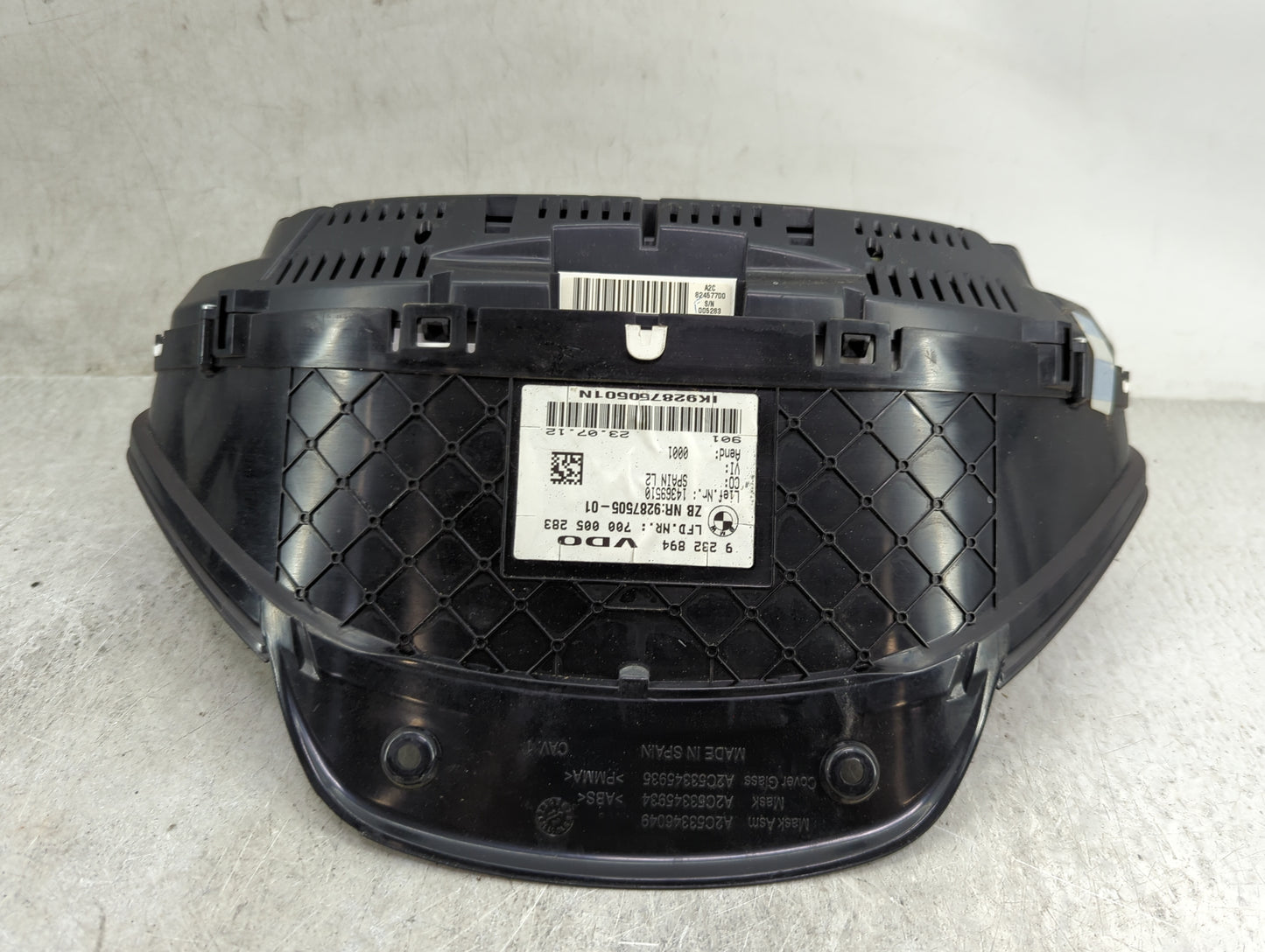 2012-2016 Bmw 328 Instrument Cluster Speedometer Gauges P/N:9232894 9287505-01 Miles:112K Fits Fits 2012 2013 2014 2015 2016