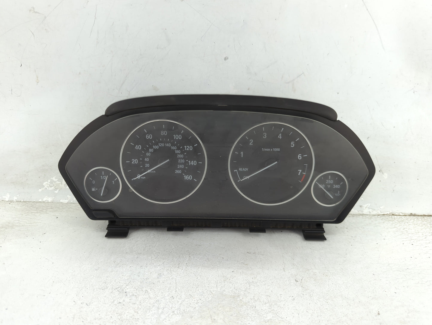 2013 Bmw 328 Instrument Cluster Speedometer Gauges P/N:9232895 9295856-01, 14369510, IK9295856015 Miles:76K Fits OEM Used Au