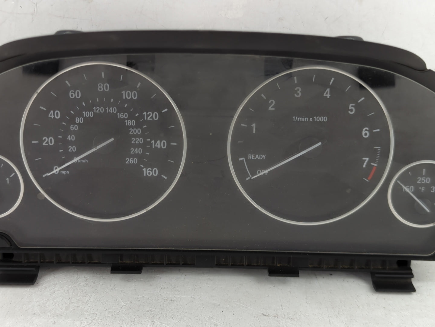 2013 Bmw 328 Instrument Cluster Speedometer Gauges P/N:9232895 9295856-01, 14369510, IK9295856015 Miles:76K Fits OEM Used Au