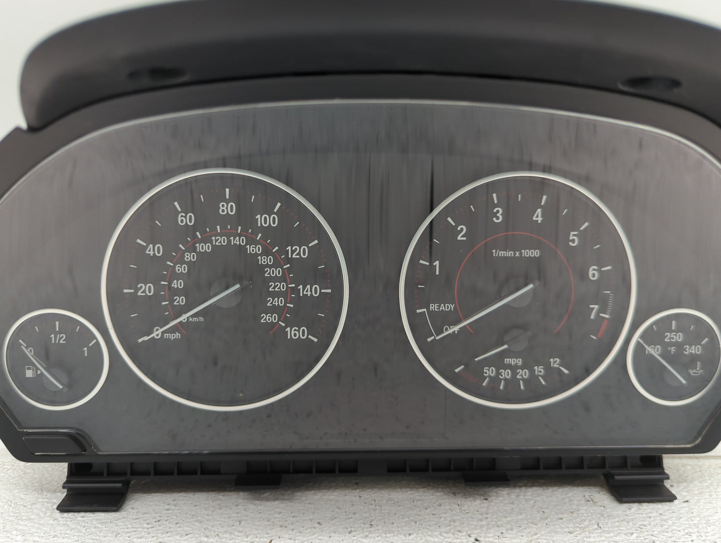 2013 Bmw 328 Instrument Cluster Speedometer Gauges P/N:62109287491 17649411, 2363539-04 Miles: Fits OEM Used Auto Parts - Oe