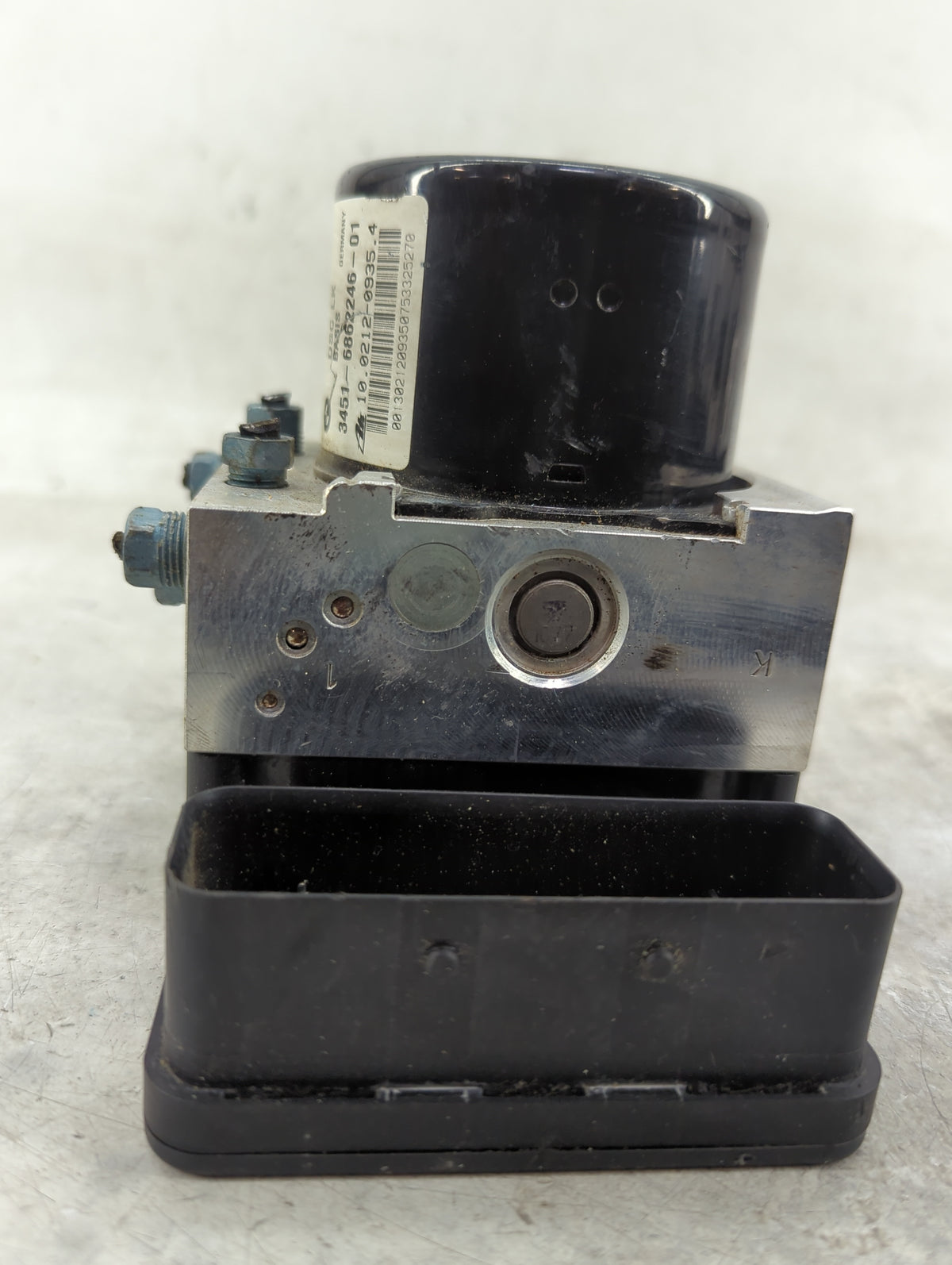 2012-2013 Bmw 328 Anti-Lock Brake ABS Pump Module Actuator OEM P/N:3451-6862246-01 10.0962-0829.3 Fits Fits 2012 2013 OEM Us