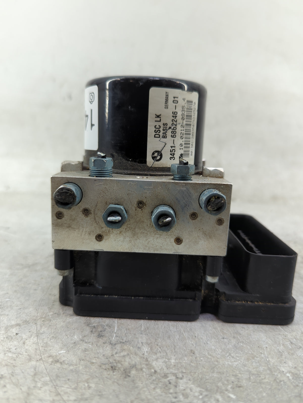 2012-2013 Bmw 328 Anti-Lock Brake ABS Pump Module Actuator OEM P/N:3451-6862246-01 10.0962-0829.3 Fits Fits 2012 2013 OEM Us