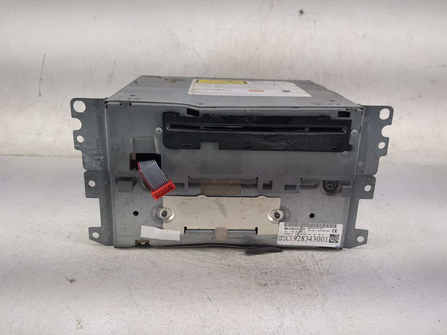 2010-2013 Bmw 328 Radio AM FM Cd Player Receiver Replacement P/N:9583185031575333 928343001 Fits OEM Used Auto Parts - Oemus
