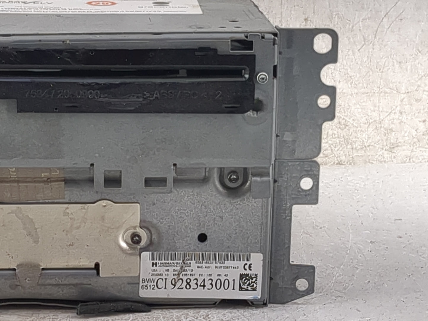 2010-2013 Bmw 328 Radio AM FM Cd Player Receiver Replacement P/N:9583185031575333 928343001 Fits OEM Used Auto Parts - Oemus
