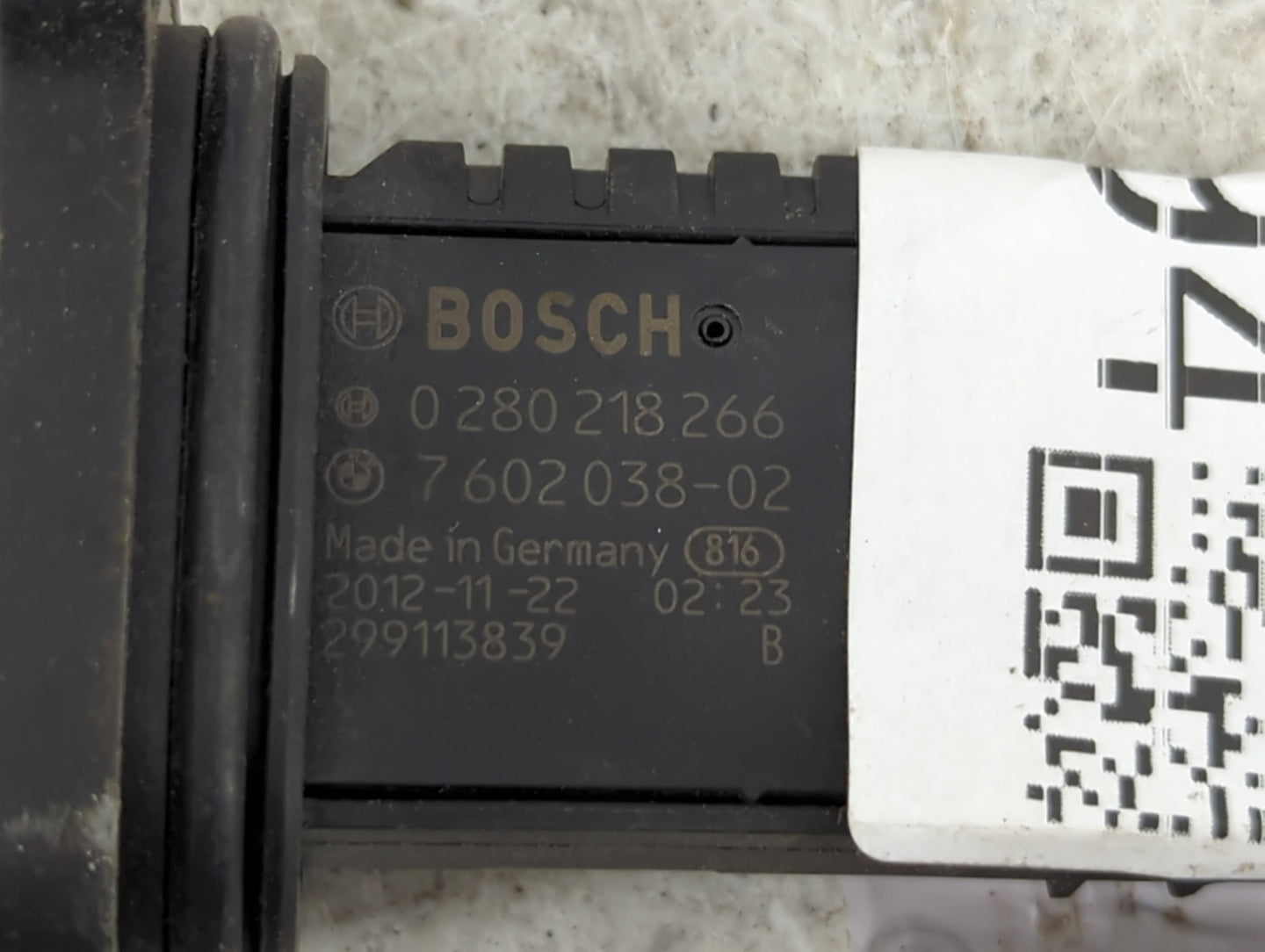 Bmw 328 Mass Air Flow Meter Maf 1487294 - Oemusedautoparts1.com
