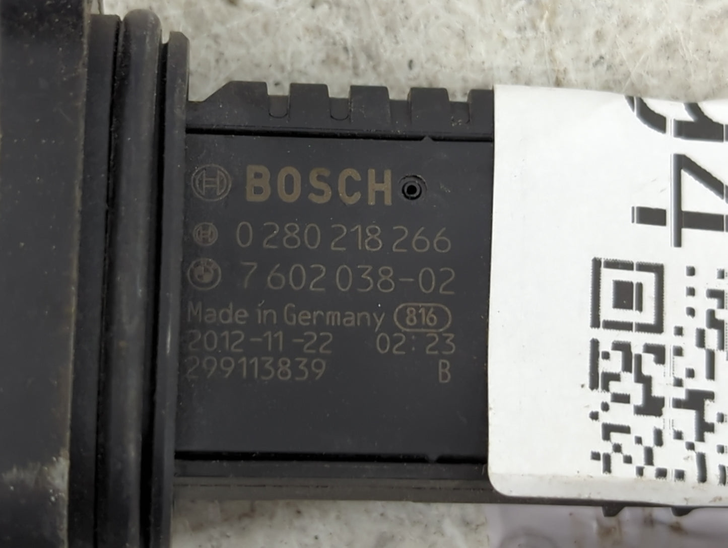 Bmw 328 Mass Air Flow Meter Maf 1487294 - Oemusedautoparts1.com