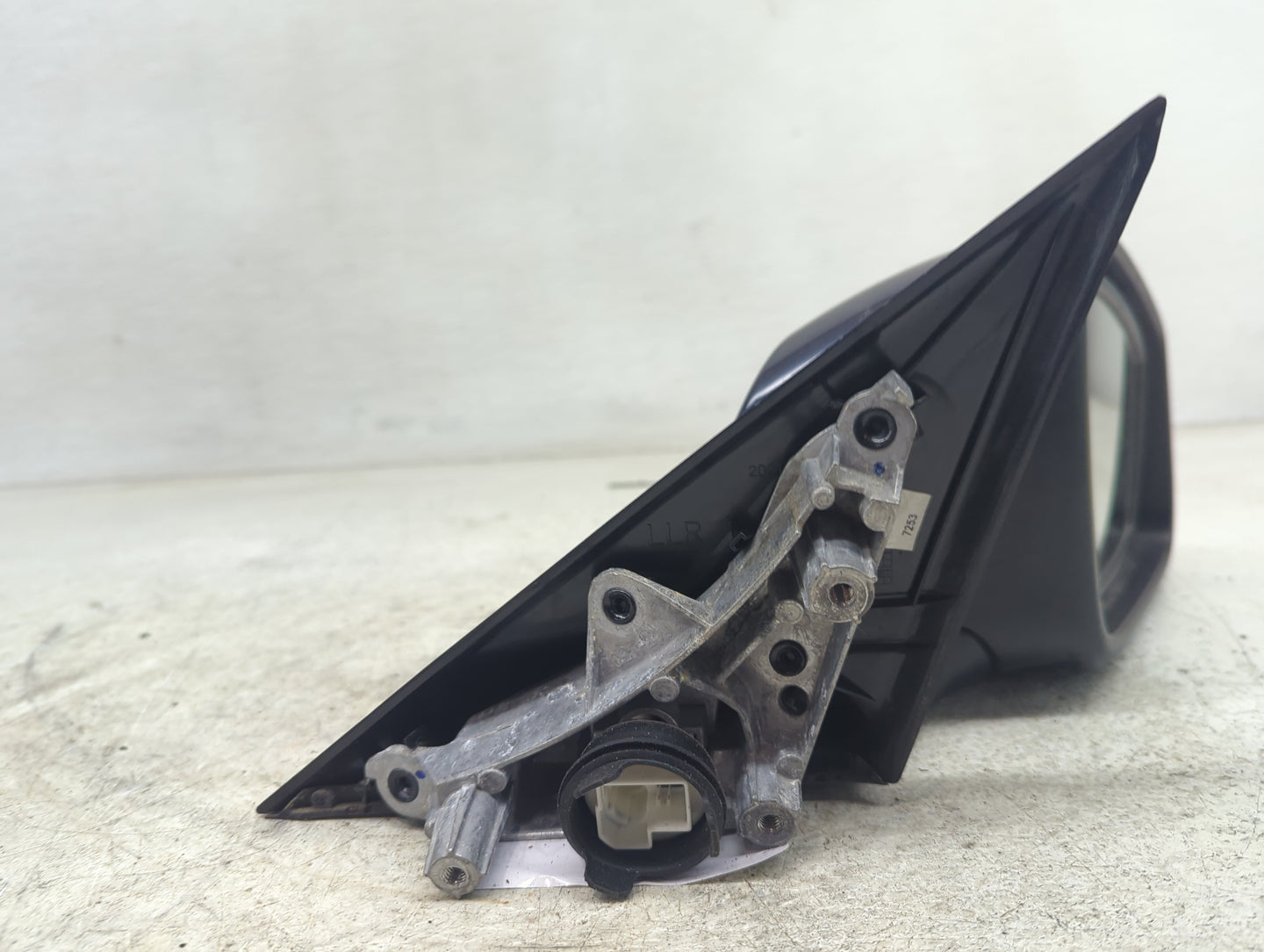 2013 Bmw 328i Driver Left Side View Power Door Mirror Black - Oemusedautoparts1.com