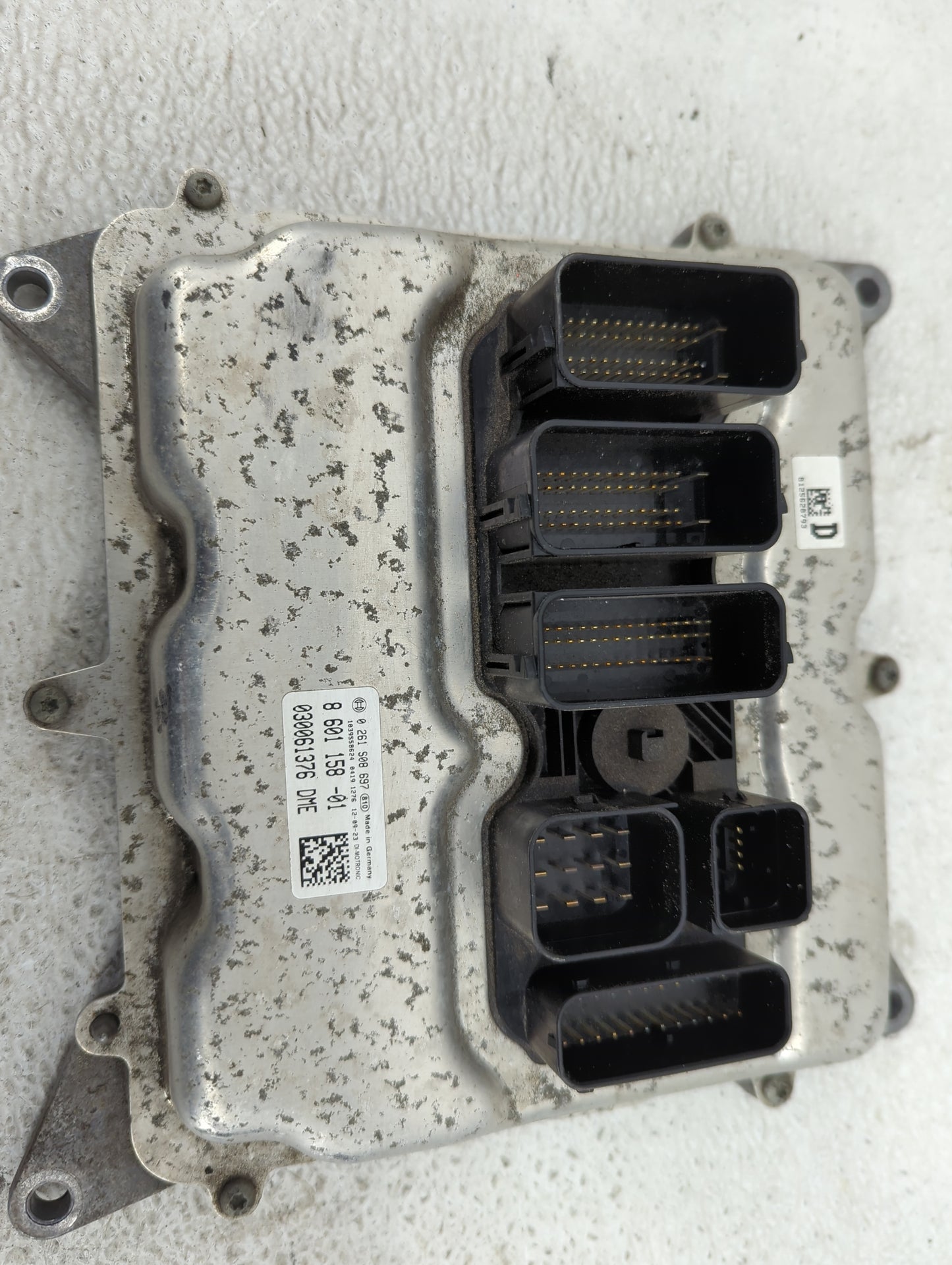 2012-2015 Bmw 328i PCM Engine Control Computer ECU ECM PCU OEM P/N:0261S08697 8601158-01, 030061376 Fits Fits 2012 2013 2014
