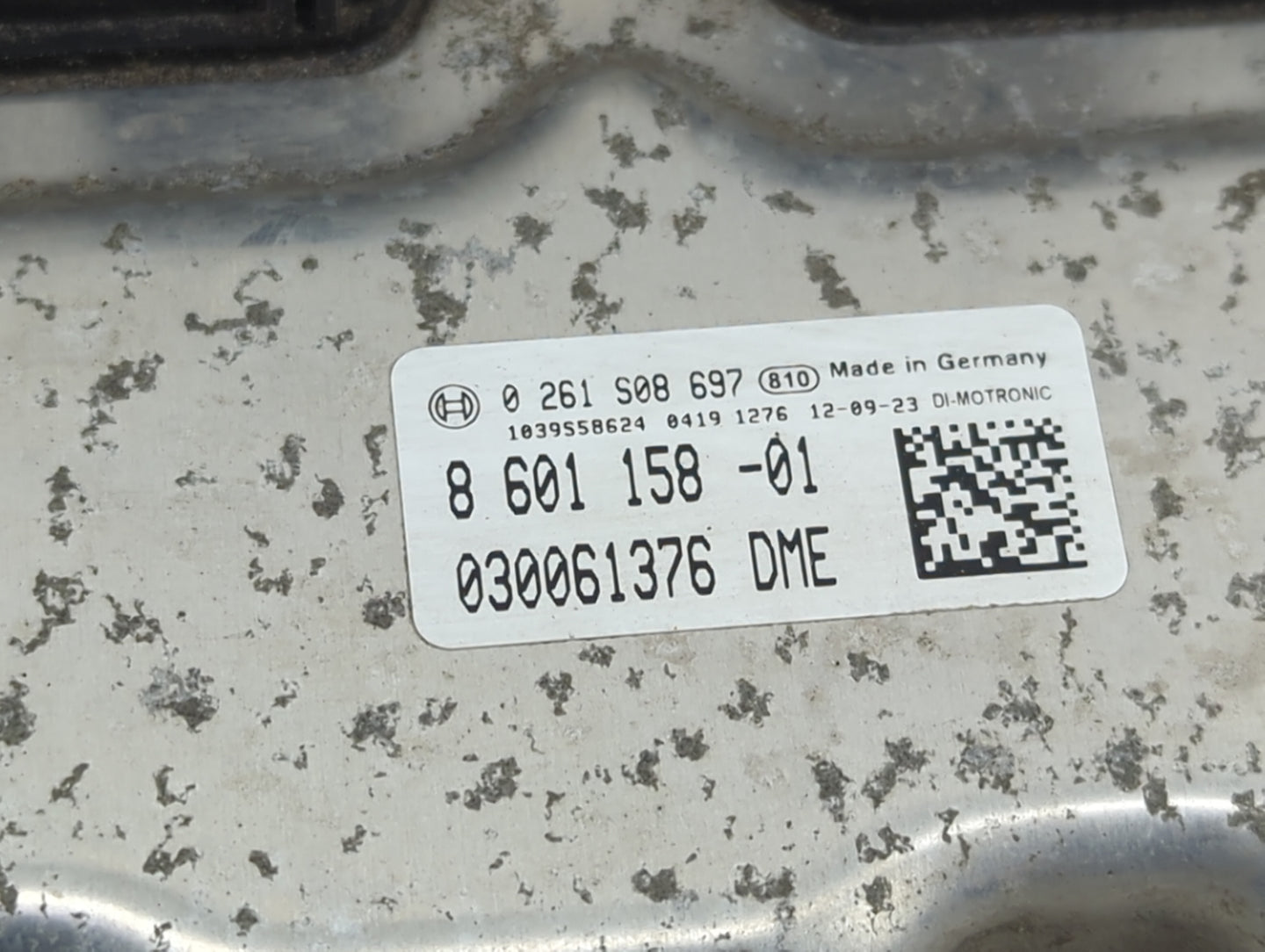 2012-2015 Bmw 328i PCM Engine Control Computer ECU ECM PCU OEM P/N:0261S08697 8601158-01, 030061376 Fits Fits 2012 2013 2014