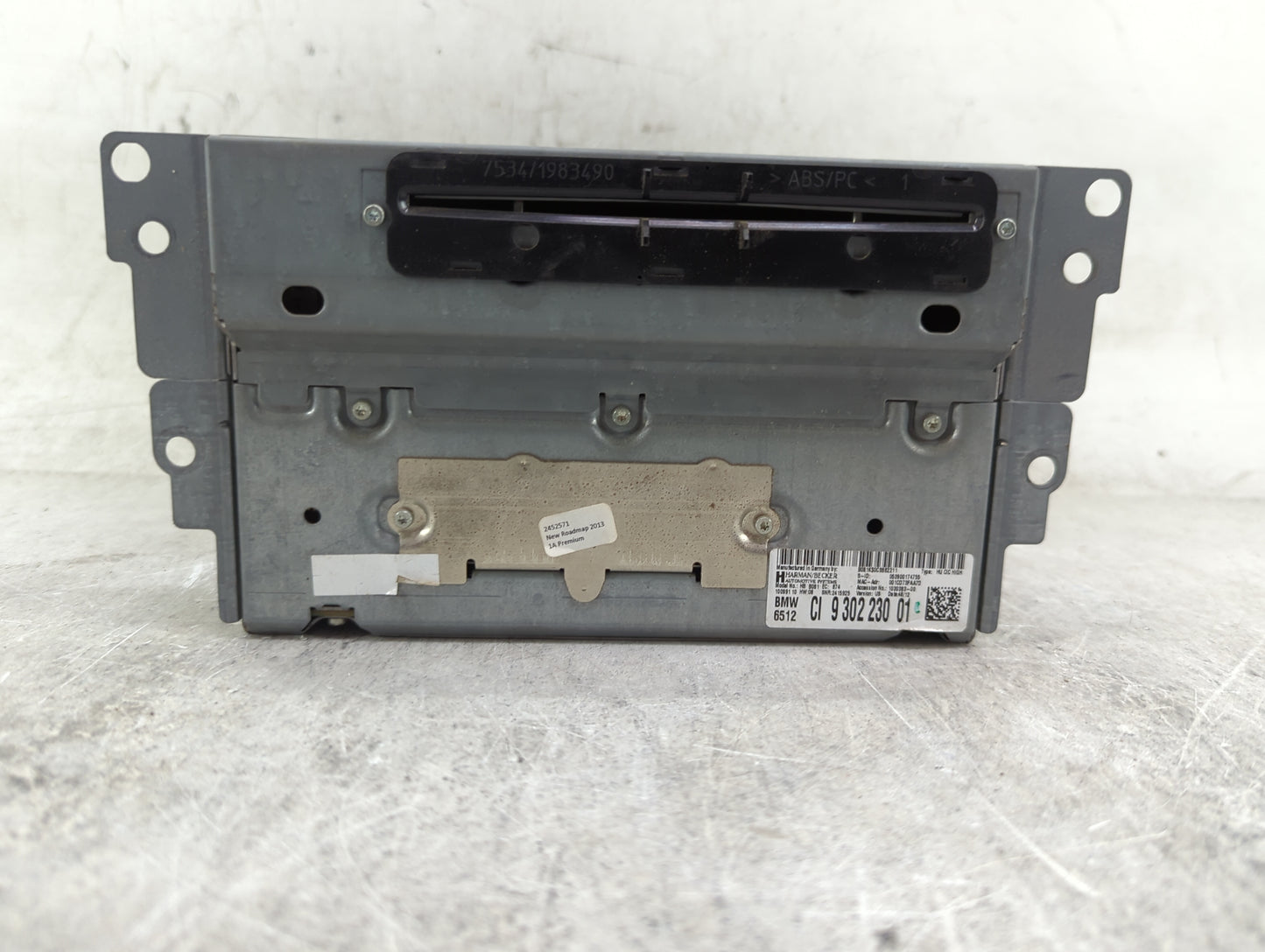 2012-2013 Bmw 328i Radio AM FM Cd Player Receiver Replacement P/N:9302230 B081K$0C8982211, HBB081 Fits Fits 2012 2013 OEM Us