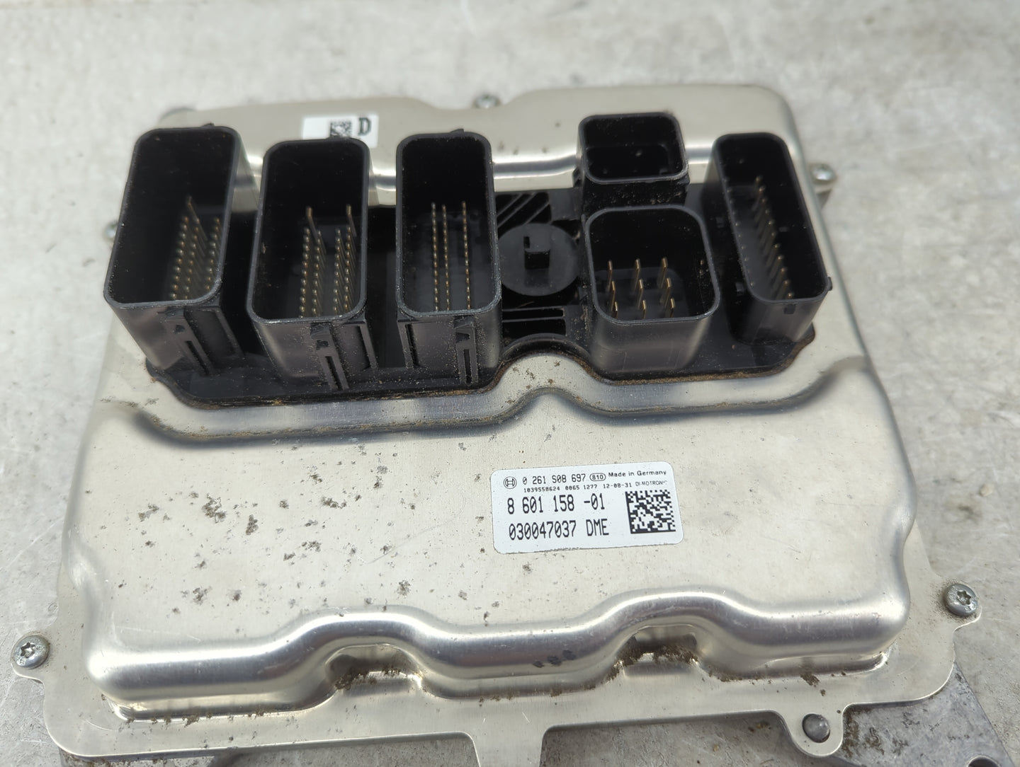 2012-2015 Bmw 328i PCM Engine Control Computer ECU ECM PCU OEM P/N:0261S08697 8601158-01, 030047037 Fits Fits 2012 2013 2014