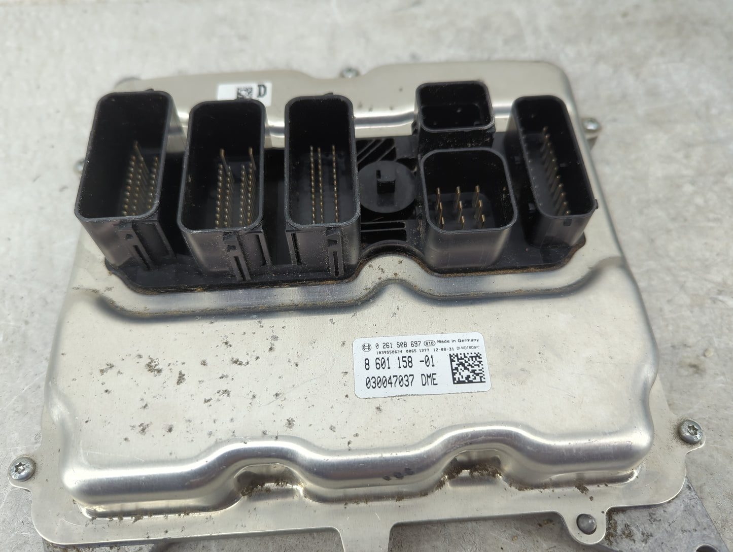 2012-2015 Bmw 328i PCM Engine Control Computer ECU ECM PCU OEM P/N:0261S08697 8601158-01, 030047037 Fits Fits 2012 2013 2014
