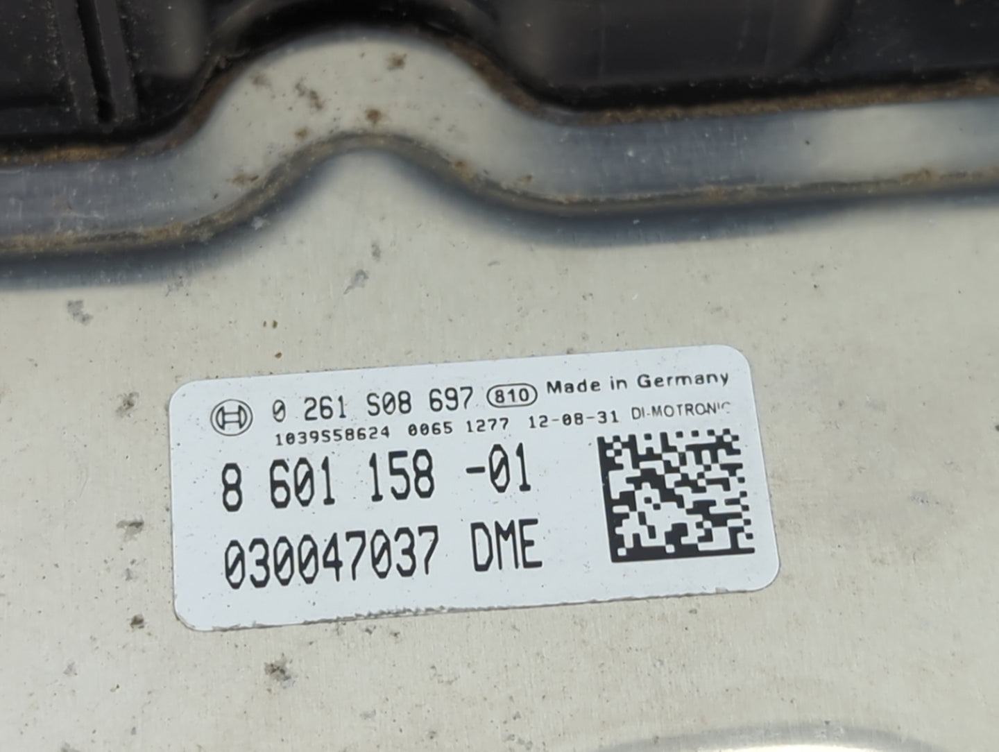 2012-2015 Bmw 328i PCM Engine Control Computer ECU ECM PCU OEM P/N:0261S08697 8601158-01, 030047037 Fits Fits 2012 2013 2014