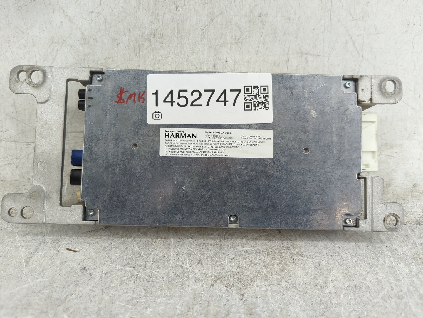 2012-2015 Bmw 328i Telematics Control Module 1452747 - Oemusedautoparts1.com