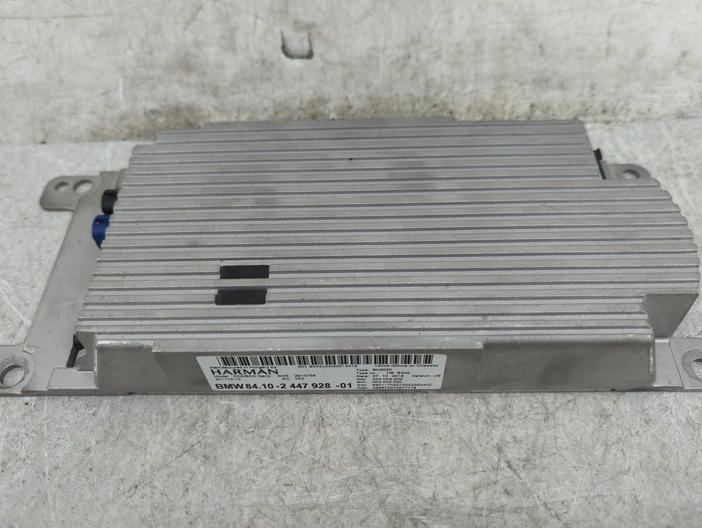 2012-2015 Bmw 328i Telematics Control Module 1452747 - Oemusedautoparts1.com