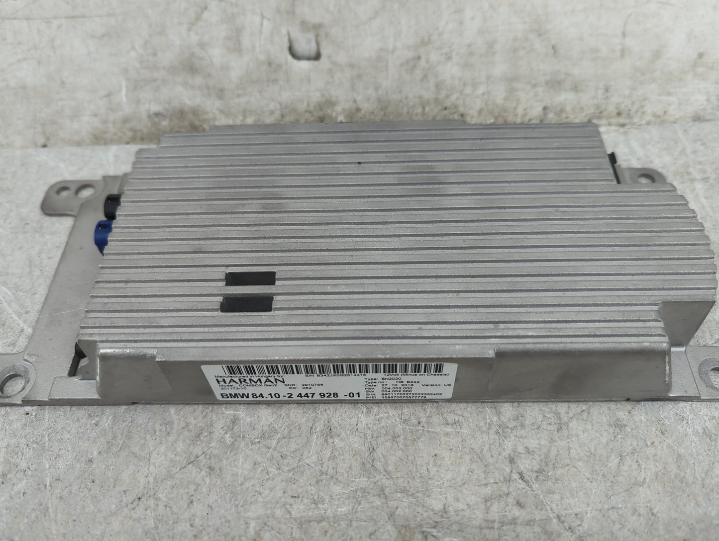 2012-2015 Bmw 328i Telematics Control Module 1452747 - Oemusedautoparts1.com
