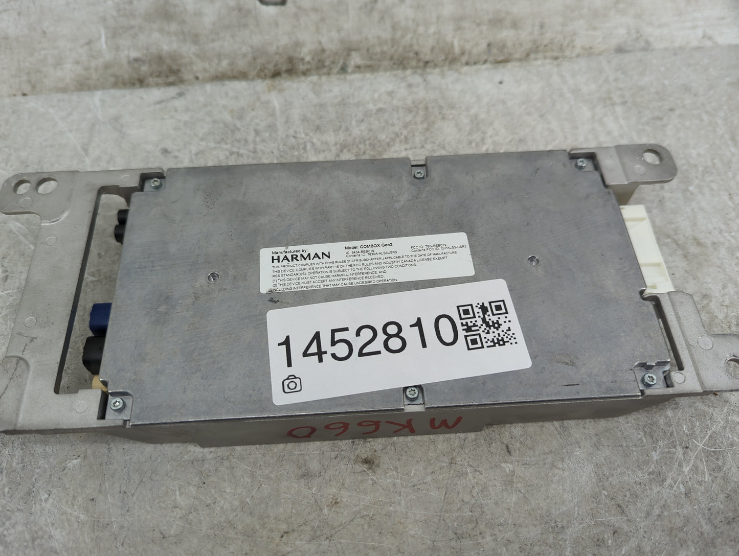 2012-2015 Bmw 328i Telematics Control Module 1452810 - Oemusedautoparts1.com