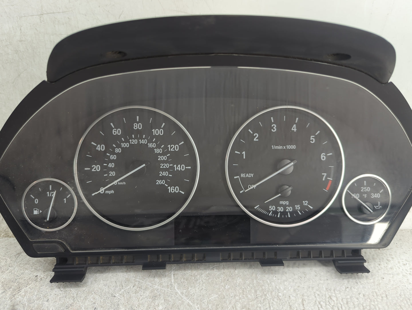 2013 Bmw 328i Instrument Cluster Speedometer Gauges P/N:9232894 9287505-01, 14369510, 1K928750501N Miles:109K Fits OEM Used 