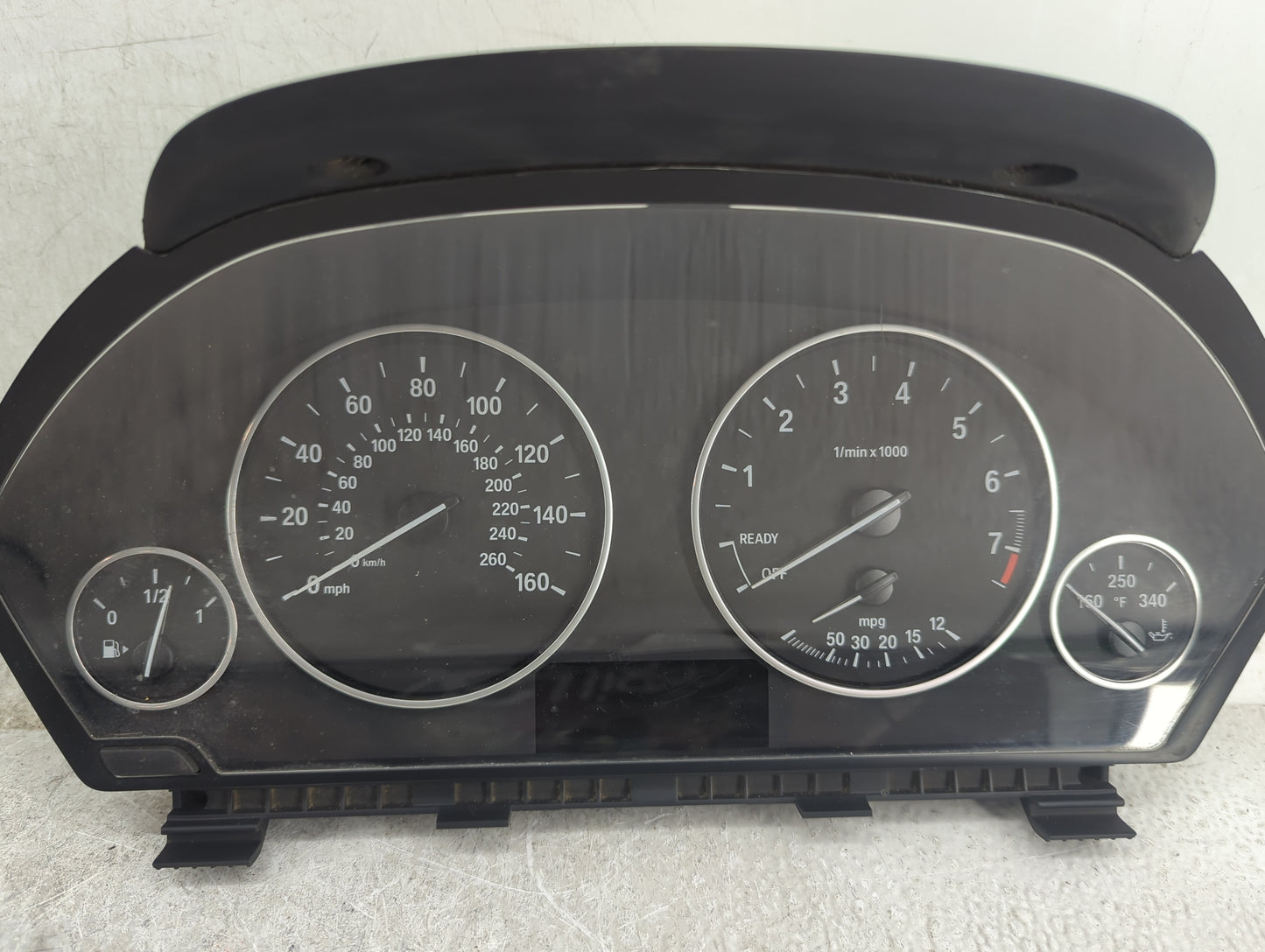 2013 Bmw 328i Instrument Cluster Speedometer Gauges P/N:9232894 9287505-01, 14369510, 1K928750501N Miles:109K Fits OEM Used 