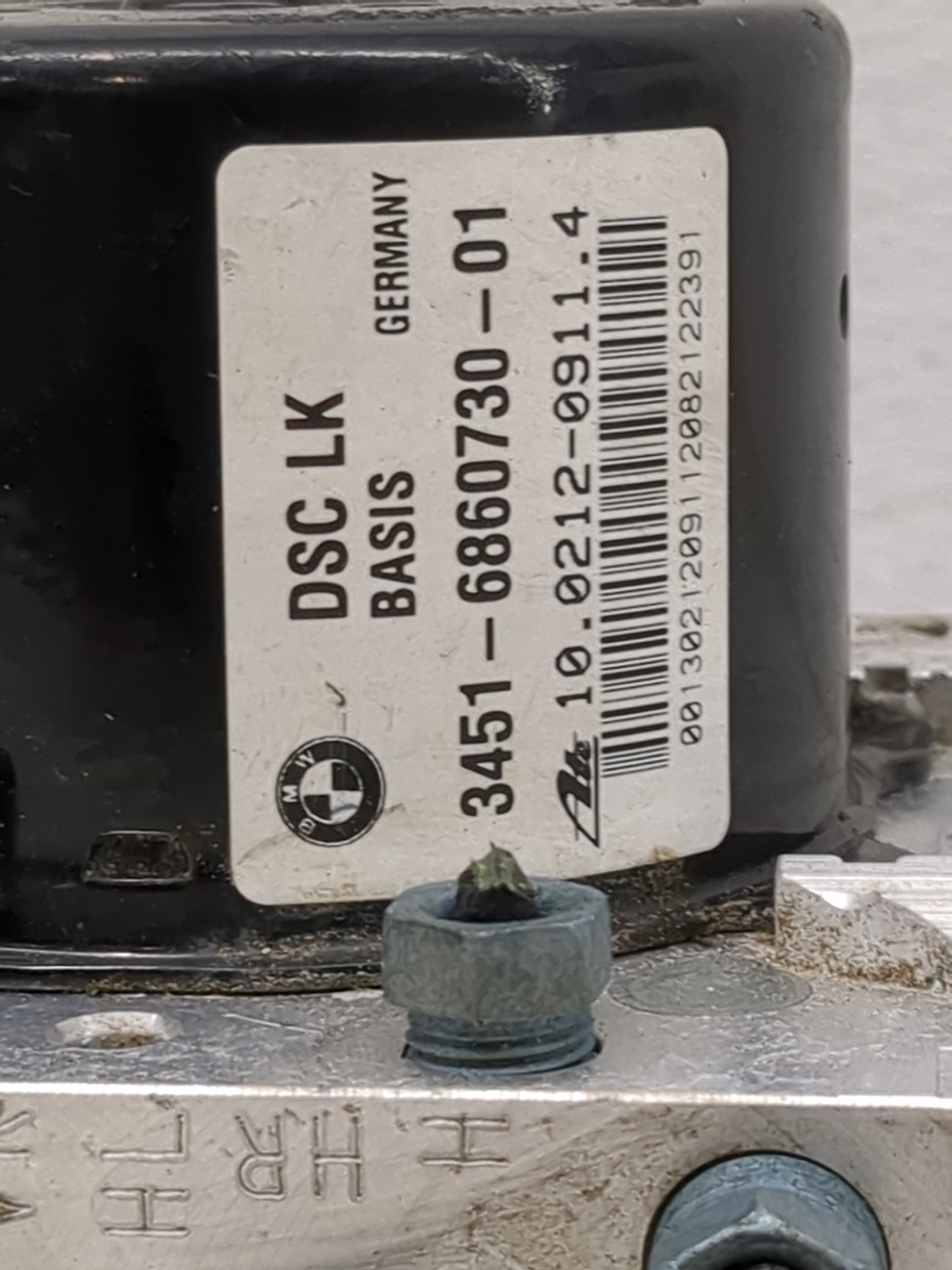 2012-2013 Bmw 328i ABS Pump Control Module Replacement P/N:3451-6860730-01 10.0212-0911.4 Fits Fits 2012 2013 OEM Used Auto 