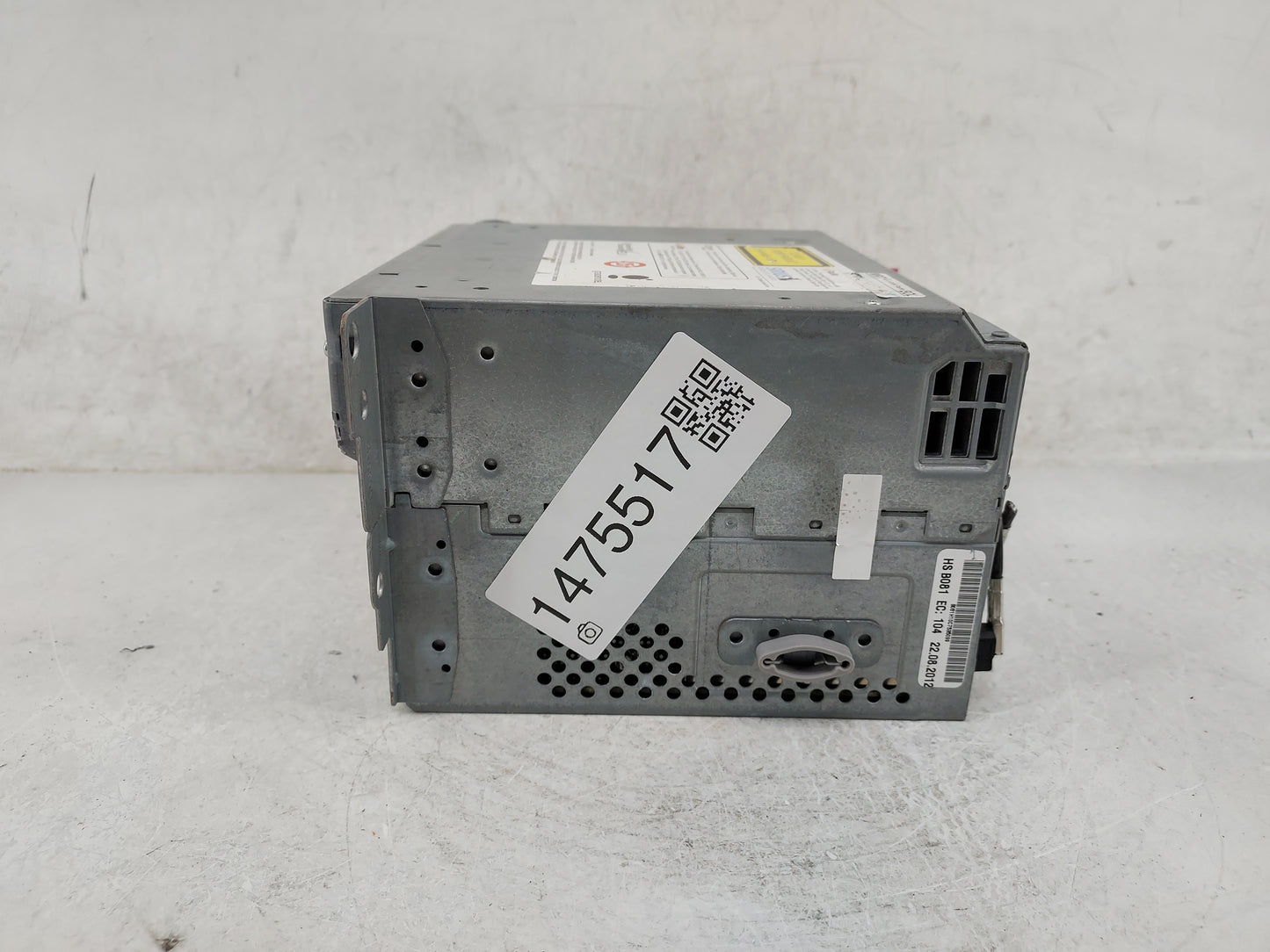 2012-2016 Bmw 328i Radio AM FM Cd Player Receiver Replacement P/N:9289214 HBB081 Fits Fits 2012 2013 2014 2015 2016 OEM Used