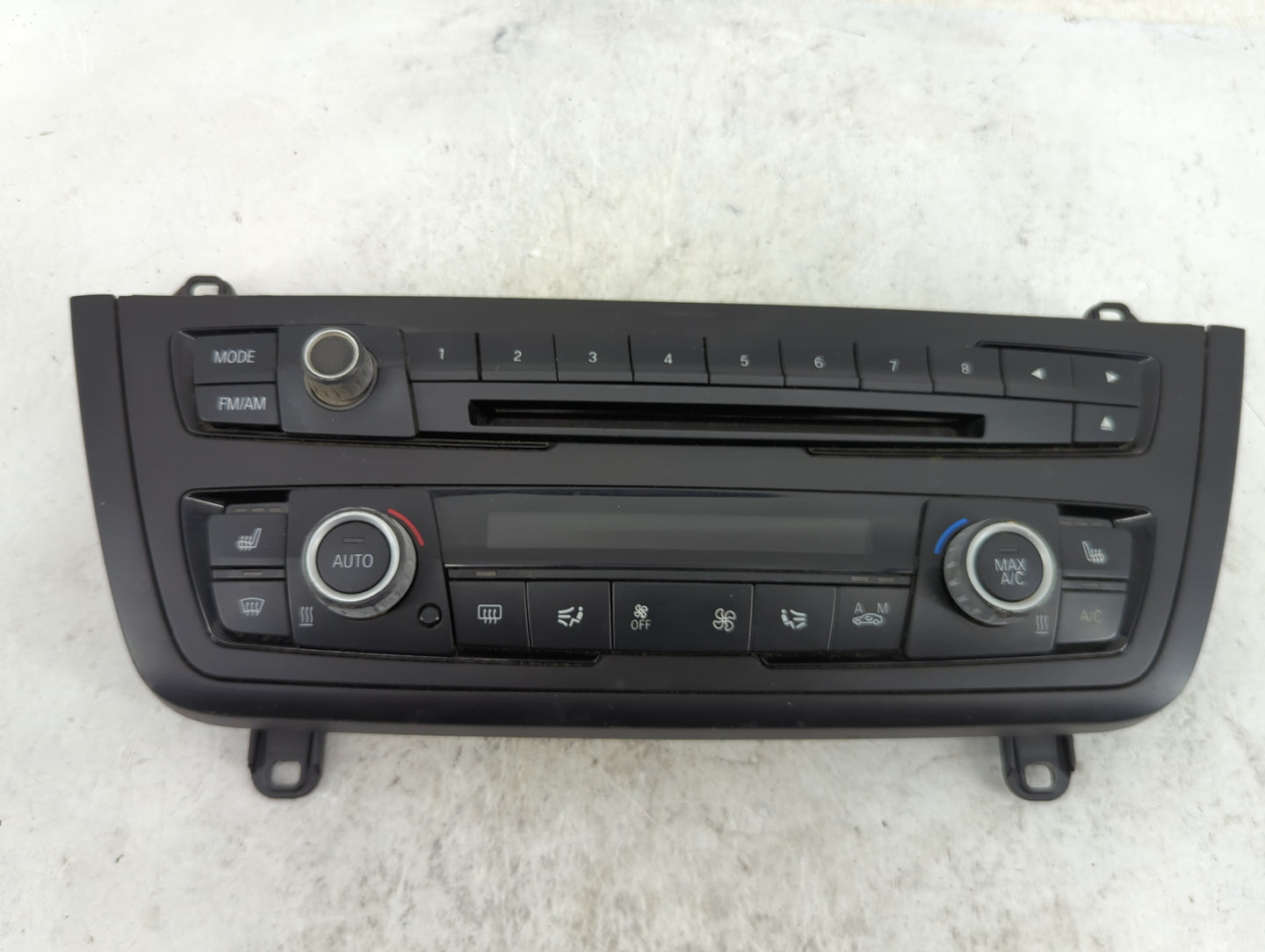 2012-2014 Bmw 328i Climate Control Module Temperature AC/Heater Replacement Fits Fits 2012 2013 2014 OEM Used Auto Parts - O