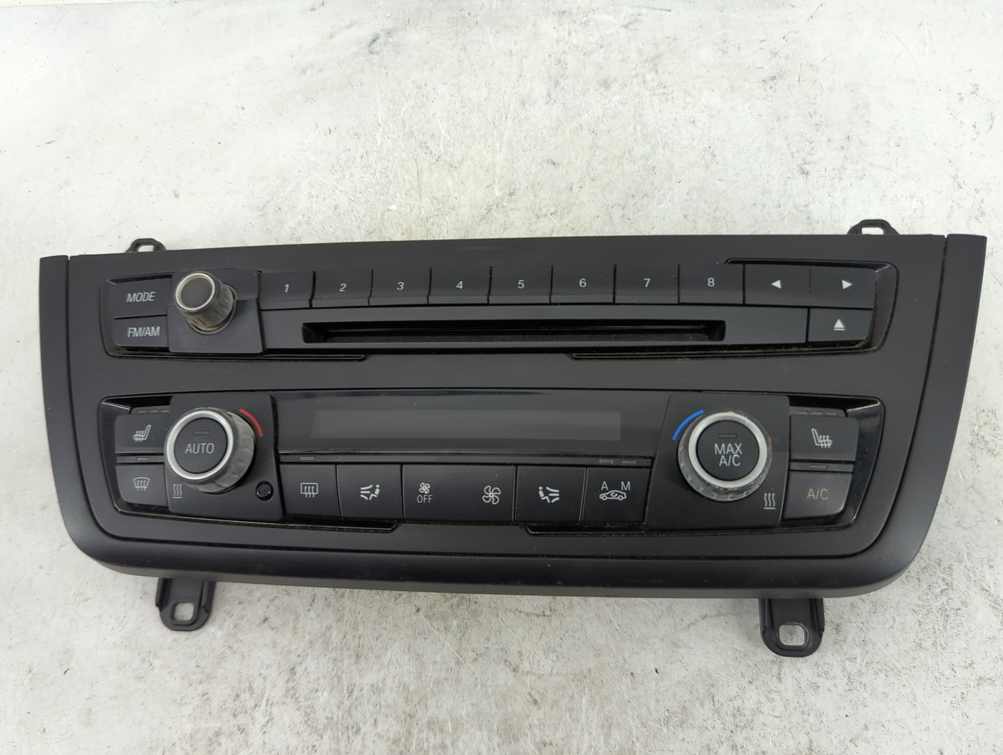 2012-2014 Bmw 328i Climate Control Module Temperature AC/Heater Replacement Fits Fits 2012 2013 2014 OEM Used Auto Parts - O