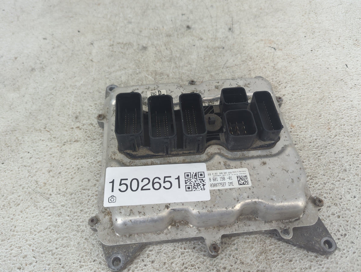 2012-2015 Bmw 328i PCM Engine Control Computer ECU ECM PCU OEM P/N:0261S08697 8601158-01, 030077527 Fits Fits 2012 2013 2014