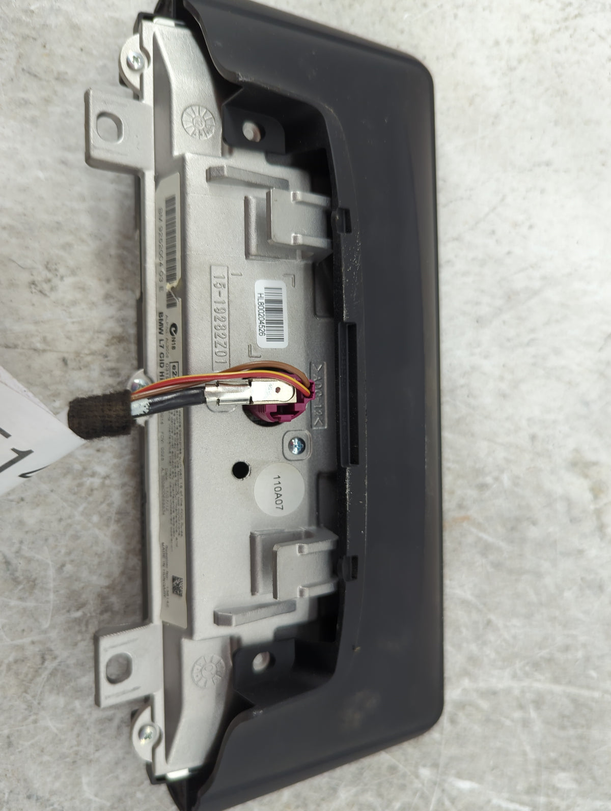 2013 Bmw 328i Information Radio Display Screen Black - Oemusedautoparts1.com