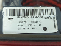 2012-2015 Bmw 328i Passenger Right Side Deck Lid Mounted Tail Light - Oemusedautoparts1.com