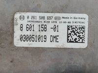 2013 Bmw 328xi PCM Engine Control Computer ECU ECM PCU OEM P/N:8 601 158 -01 Fits Fits 2012 2014 2015 OEM Used Auto Parts - 