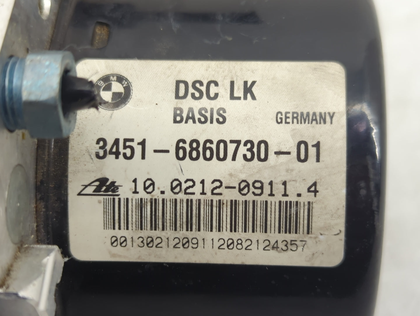 2013 Bmw 328xi ABS Pump Control Module Replacement P/N:3451-6860730-01 Fits Fits 2012 OEM Used Auto Parts - Oemusedautoparts