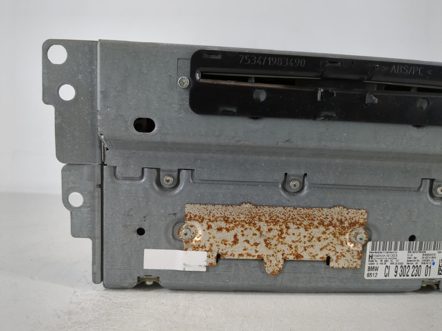 2012-2013 Bmw 328i Radio AM FM Cd Player Receiver Replacement P/N:CI 9 302 230 01 CI 9 321 499 01 Fits Fits 2012 2013 OEM Us
