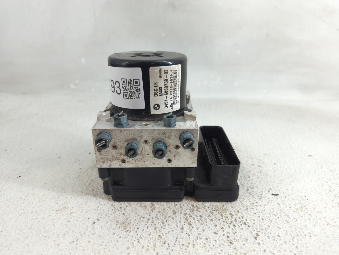 2012-2013 Bmw 328i ABS Pump Control Module Replacement P/N:3451-6860730-02 Fits Fits 2012 2013 OEM Used Auto Parts - Oemused