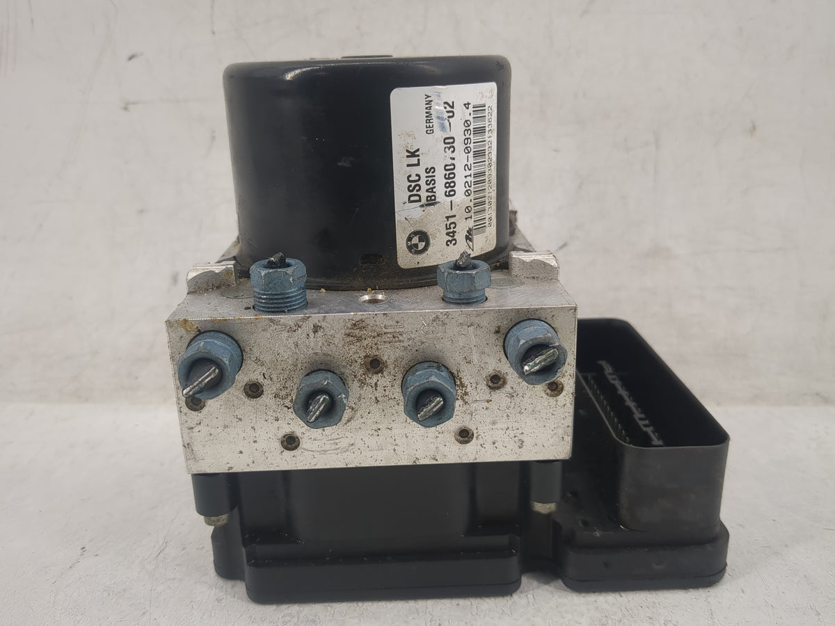 2012-2013 Bmw 328i Anti-Lock Brake ABS Pump Module Actuator OEM P/N:3451-6860730-02 6 860 731 Fits Fits 2012 2013 OEM Used A